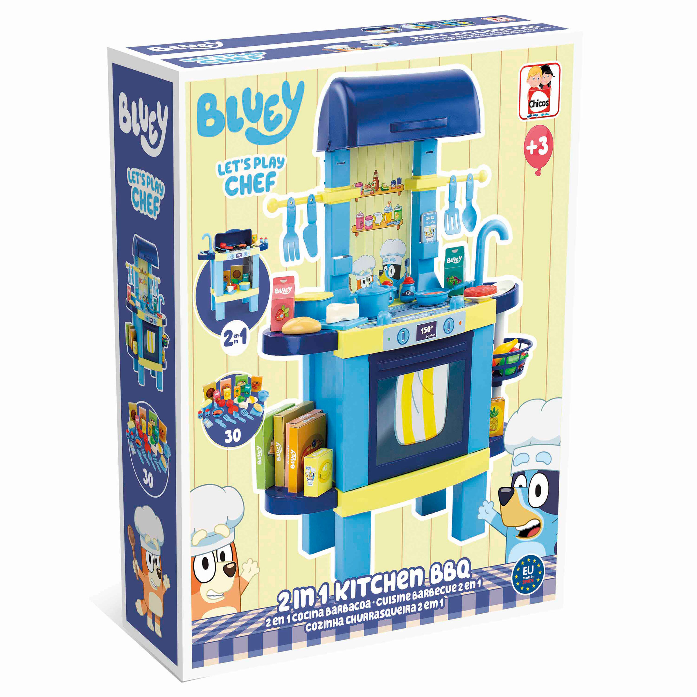 Bluey cocina 2en1
